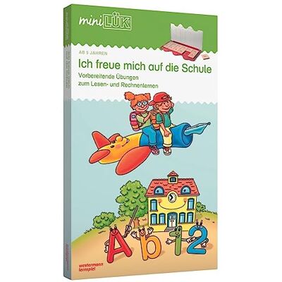LÜK mini-Set: Vorschule Ich freue mich auf die Schule: Vorbereitende Übungen zum Lesen- und Rechnenlernen für Kinder ab 5 Jahren (mini-Sets: Kasten + Übungsheft/e) LÜK mini-Set: Vorschule Ich freue mich auf die Schule: Vorbereitende Übungen zum Lesen- und Rechnenlernen für Kinder ab 5 Jahren (mini-Sets: Kasten + Übungsheft/e)