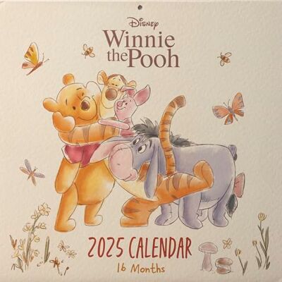 Pyramid – Winnie the Pooh 2025 Broschürenkalender, 30x30cm, Kalender mit schönen Abenteuern von Pooh und Freunden, Monatskalender für Fans des beliebten Kinderbuchklassiker, mit Papierumschlag Pyramid – Winnie the Pooh 2025 Broschürenkalender, 30x30cm, Kalender mit schönen Abenteuern von Pooh und Freunden, Monatskalender für Fans des beliebten Kinderbuchklassiker, mit Papierumschlag