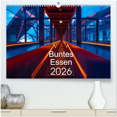 CALVENDO Buntes Essen 2026 (hochwertiger Premium Wandkalender 2026 DIN A2 quer), Kunstdruck in Hochglanz: Essen, die wandelbare Stadt an der Ruhr grün, vielseitig und liebenswert ( Orte) CALVENDO Buntes Essen 2026 (hochwertiger Premium Wandkalender 2026 DIN A2 quer), Kunstdruck in Hochglanz: Essen, die wandelbare Stadt an der Ruhr grün, vielseitig und liebenswert ( Orte)