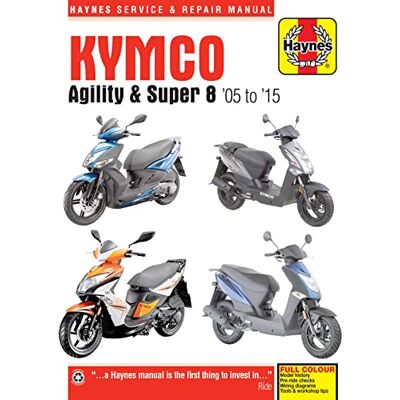 Haynes Kymco Agility & Super 8 Scooters (05 15) Haynes Kymco Agility & Super 8 Scooters (05 15)