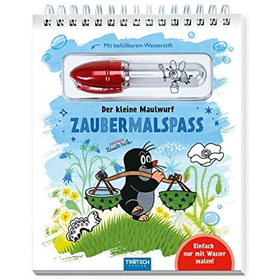 TROTSCH Der kleine Maulwurf Zaubermalspaß mit Wasserstift Malblock: Zauberstift Malspaß Wasser Farben Ausmalblock Der kleine Maulwurf Zaubermalblock ... Malblock mit nachfüllbarem Wassermalstift TROTSCH Der kleine Maulwurf Zaubermalspaß mit Wasserstift Malblock: Zauberstift Malspaß Wasser Farben Ausmalblock Der kleine Maulwurf Zaubermalblock ... Malblock mit nachfüllbarem Wassermalstift