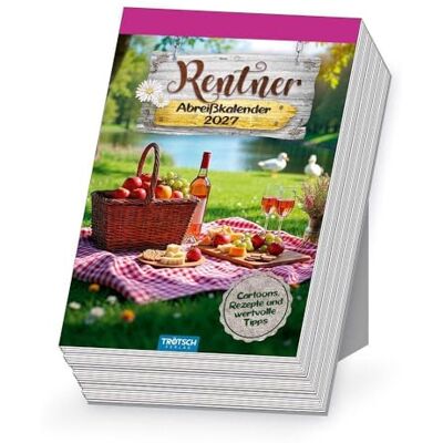 TROTSCH TRÖTSCH Abreißkalender Rentner 2027 TROTSCH TRÖTSCH Abreißkalender Rentner 2027