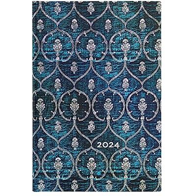 Paperblanks 12-Monatskalender 2024 Samtblau Horizontal Mini (95 × 140 mm) Paperblanks 12-Monatskalender 2024 Samtblau Horizontal Mini (95 × 140 mm)
