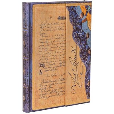 Paperblanks Notizbuch Gaudi, Manuskript von Reus Midi Liniert: Hardcover mit Klappumschlag (Embellished Manuscripts Collection) Paperblanks Notizbuch Gaudi, Manuskript von Reus Midi Liniert: Hardcover mit Klappumschlag (Embellished Manuscripts Collection)