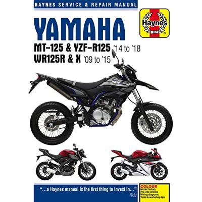 Haynes Yamaha MT-125 & YZF-R125 (14-18), WR125R/X (09-15) Haynes Yamaha MT-125 & YZF-R125 (14-18), WR125R/X (09-15)