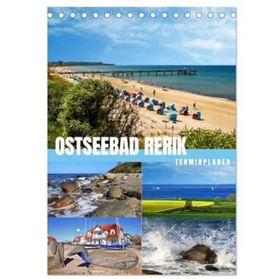CALVENDO Ostseebad Rerik Terminplaner (Tischkalender 2026 DIN A5 hoch), Monatskalender CALVENDO Ostseebad Rerik Terminplaner (Tischkalender 2026 DIN A5 hoch), Monatskalender