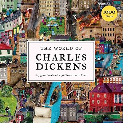 Laurence King The World of Charles Dickens: A Jigsaw Puzzle with 70 Characters to Find Laurence King The World of Charles Dickens: A Jigsaw Puzzle with 70 Characters to Find