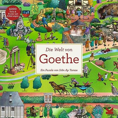 Laurence King Die Welt von Goethe 1000 Teil-Puzzle, Gelb, S Laurence King Die Welt von Goethe 1000 Teil-Puzzle, Gelb, S
