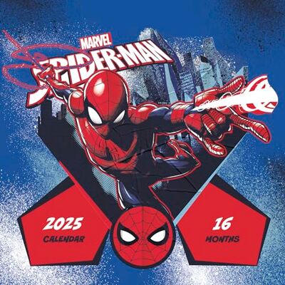 Pyramid – Spider-Man 2025 Broschürenkalender, 30x30cm, Kalender für Comic-Fans des Marvel-Klassikers, mit dynamischen Spider-Man Illustrationen, nachhaltig nur mit Papierumschlag Pyramid – Spider-Man 2025 Broschürenkalender, 30x30cm, Kalender für Comic-Fans des Marvel-Klassikers, mit dynamischen Spider-Man Illustrationen, nachhaltig nur mit Papierumschlag