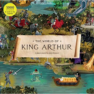 Laurence King The World of King Arthur: A 1000-Pieces Jigsaw Puzzle Laurence King The World of King Arthur: A 1000-Pieces Jigsaw Puzzle