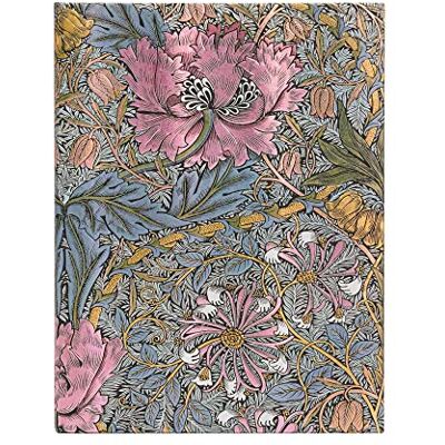 Paperblanks Morris Pink Honeysuckle (William Morris) Ultra Lined Hardcover Journal: Hardcover mit Elastikbandverschluss Paperblanks Morris Pink Honeysuckle (William Morris) Ultra Lined Hardcover Journal: Hardcover mit Elastikbandverschluss