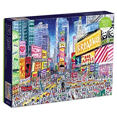 Galison Michael Storrings Times Square 1000 Piece Puzzle Galison Michael Storrings Times Square 1000 Piece Puzzle