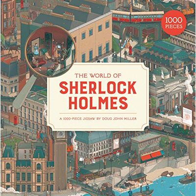 Laurence King The World of Sherlock Holmes: A Jigsaw Puzzle, Silver Laurence King The World of Sherlock Holmes: A Jigsaw Puzzle, Silver