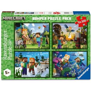 Ravensburger Kinderpuzzle 05716 Biome erforschen 4X 100 Teile Puzzle in Einer Box, für Puzzle-Freunde und Minecraft-Fans ab 5 Jahren Ravensburger Kinderpuzzle 05716 Biome erforschen 4X 100 Teile Puzzle in Einer Box, für Puzzle-Freunde und Minecraft-Fans ab 5 Jahren