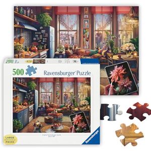 Ravensburger Puzzle 12001025 Gemütliches Boho-Studio 500 Teile Large Pieces, Puzzlespaß mit größeren Puzzleteilen für die ganze Familie Ravensburger Puzzle 12001025 Gemütliches Boho-Studio 500 Teile Large Pieces, Puzzlespaß mit größeren Puzzleteilen für die ganze Familie