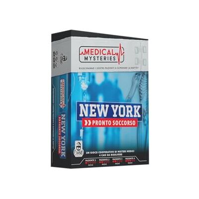 Cranio Creations Medical Mysteries New York, Erste Hilfe, Bewältigt medizinische Geheimnisse und rettet das Leben des Patienten, italienische Ausgabe Cranio Creations Medical Mysteries New York, Erste Hilfe, Bewältigt medizinische Geheimnisse und rettet das Leben des Patienten, italienische Ausgabe