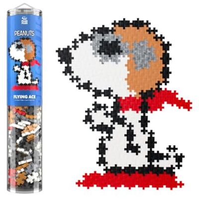 Plus-Plus 4421 Flying Ace, Bausteine Puzzle by Numbers, 275 Teilen 7+ Jahre Konstruktionsspielzeug, Kreativ-Baustein-Set Tube Plus-Plus 4421 Flying Ace, Bausteine Puzzle by Numbers, 275 Teilen 7+ Jahre Konstruktionsspielzeug, Kreativ-Baustein-Set Tube