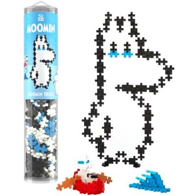 Plus-Plus 4390 Mumintroll, Puzzle by Number, 270 Teile Konstruktionsspielzeug, Kreativ-Bausteine Tube, Bausteinset für Kinder ab 5 Jahren, Mumins Plus-Plus 4390 Mumintroll, Puzzle by Number, 270 Teile Konstruktionsspielzeug, Kreativ-Bausteine Tube, Bausteinset für Kinder ab 5 Jahren, Mumins