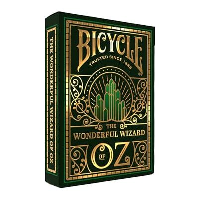Bicycle Wizard of Oz, Zauberer von Oz 54 Spielkarten (inkl. 2 Joker) hochwertiges Kartenspiel für Poker, Skat, Mau Mau Air-Cushion Finish Bicycle Wizard of Oz, Zauberer von Oz 54 Spielkarten (inkl. 2 Joker) hochwertiges Kartenspiel für Poker, Skat, Mau Mau Air-Cushion Finish