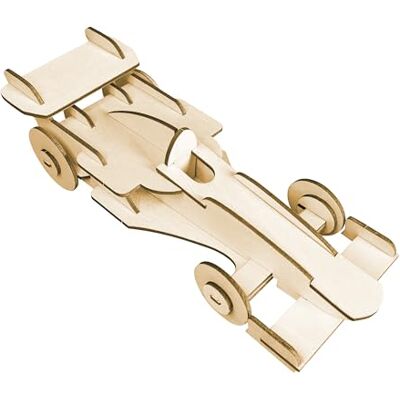 Pebaro 850/11L Holzbausatz Rennwagen Lasercut, 3D Puzzle, Holzpuzzle Pebaro 850/11L Holzbausatz Rennwagen Lasercut, 3D Puzzle, Holzpuzzle