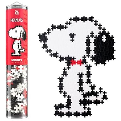 Plus-Plus 4421 Snoopy, Geniales Konstruktionsspielzeug, Kreativ-Bausteine Tube, Puzzle by Numbers mit 275 Teilen ab 7 Jahren Plus-Plus 4421 Snoopy, Geniales Konstruktionsspielzeug, Kreativ-Bausteine Tube, Puzzle by Numbers mit 275 Teilen ab 7 Jahren