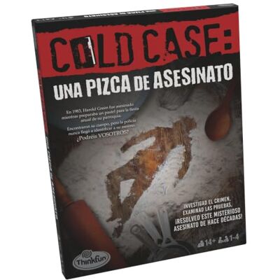 ThinkFun Cold Case 2: Rezept für einen Mord, Kriminalpolizeispiel mit Hinweisen und Beweisen zur Lösung des Falls, Mystery-Brettspiel für Erwachsene 1—4 Spieler, Geschenkideen ThinkFun Cold Case 2: Rezept für einen Mord, Kriminalpolizeispiel mit Hinweisen und Beweisen zur Lösung des Falls, Mystery-Brettspiel für Erwachsene 1—4 Spieler, Geschenkideen