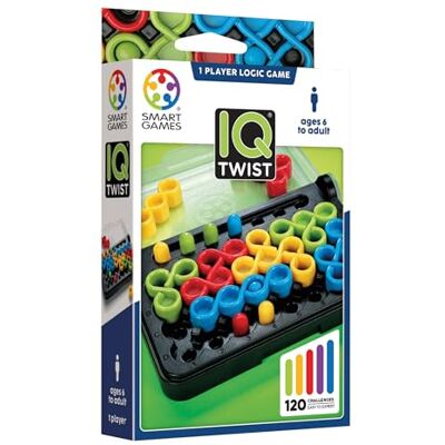 SmartGames Smart Games SG 488 488-Spiel IQ Twist, c1 SmartGames Smart Games SG 488 488-Spiel IQ Twist, c1