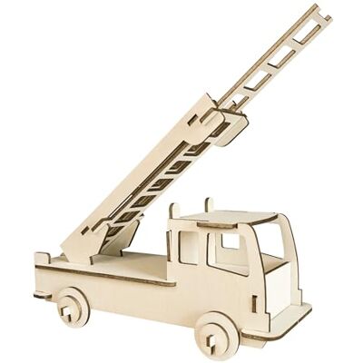 Pebaro 851/2L Holzbausatz Feuerwehrauto Lasercut, 3D Puzzle, Holzpuzzle Pebaro 851/2L Holzbausatz Feuerwehrauto Lasercut, 3D Puzzle, Holzpuzzle