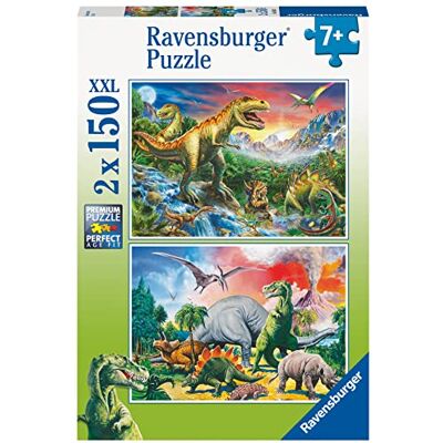 Ravensburger Puzzle Dinosaurier 150 Teile Puzzle ab 7 Jahre 300 XXL Teile Puzzle, Kinderpuzzle ab 9 Jahre, Qualität Ravensburger Puzzle Dinosaurier 150 Teile Puzzle ab 7 Jahre 300 XXL Teile Puzzle, Kinderpuzzle ab 9 Jahre, Qualität