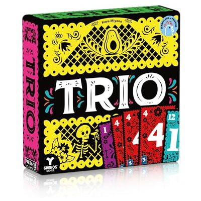 Ghenos Games Trio Brettspiel Kartenspiel Ghenos Games Trio Brettspiel Kartenspiel
