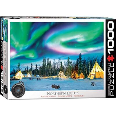 EuroGraphics 1000 Teile Nordlicht Yellowknife, 48x68cm EuroGraphics 1000 Teile Nordlicht Yellowknife, 48x68cm