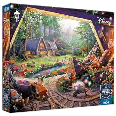 Buffalo Games Ceaco – Sapphire Select – Disney – Schneewittchen und die Sieben Zwerge – 1000 Teile Puzzle – Herausfordernd & Spaß – Blaues Kern-Puzzlebrett – Geschenkbox – Poster in voller Größe enthalten Buffalo Games Ceaco – Sapphire Select – Disney – Schneewittchen und die Sieben Zwerge – 1000 Teile Puzzle – Herausfordernd & Spaß – Blaues Kern-Puzzlebrett – Geschenkbox – Poster in voller Größe enthalten