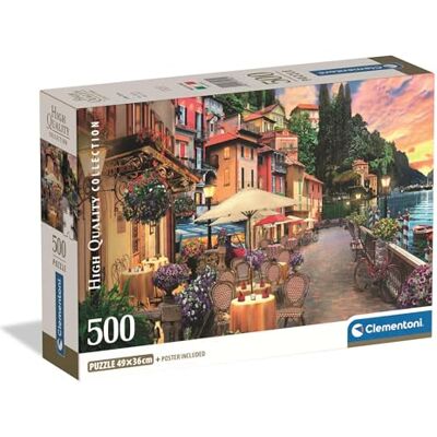 Clementoni Lake Como 500 darabos puzzle - Puzzle Clementoni Lake Como 500 darabos puzzle - Puzzle