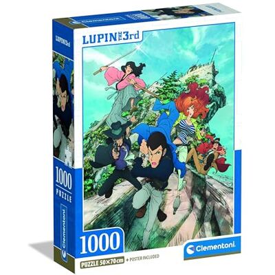 Clementoni CO-104762 Puzzle - 1000 Darab - Anime Gyűjtemény Clementoni CO-104762 Puzzle - 1000 Darab - Anime Gyűjtemény