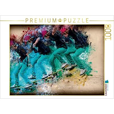 CALVENDO Puzzle Skateboarding 1000 Teile Lege-Größe 64 x 48 cm Foto-Puzzle für glückliche Stunden CALVENDO Puzzle Skateboarding 1000 Teile Lege-Größe 64 x 48 cm Foto-Puzzle für glückliche Stunden