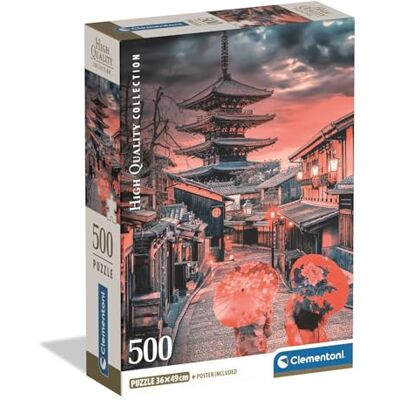 Clementoni 500 db Este Kjóto Kirakós - Kirakós Clementoni 500 db Este Kjóto Kirakós - Kirakós