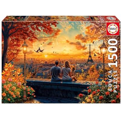 Educa 1500-Teile-Puzzle für Erwachsene Verliebtsein in Paris Maße: 85 x 60 cm Ab 14 Jahren (20569) Educa 1500-Teile-Puzzle für Erwachsene Verliebtsein in Paris Maße: 85 x 60 cm Ab 14 Jahren (20569)