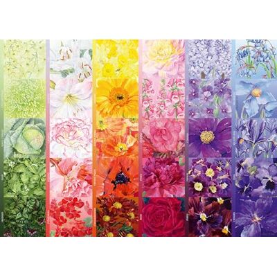 Rio Puzzle 11010798 Die Palette des Gärtners Puzzle 1000 Teile Geschenke für Erwachsene und Kinder ab 14 Jahren Rio Puzzle 11010798 Die Palette des Gärtners Puzzle 1000 Teile Geschenke für Erwachsene und Kinder ab 14 Jahren