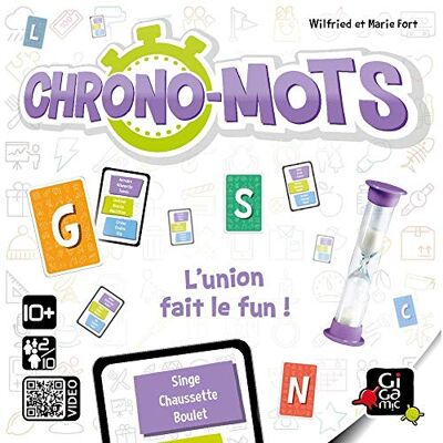 Gigamic – Gesellschaftsspiel Chrono-Mots, GBCH Gigamic – Gesellschaftsspiel Chrono-Mots, GBCH
