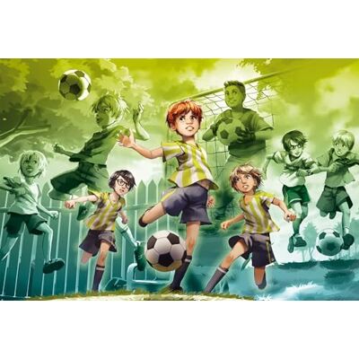 Schmidt 56596 Die Fussballbande Kinderpuzzle, Am Ball bleiben, 150 Teile Schmidt 56596 Die Fussballbande Kinderpuzzle, Am Ball bleiben, 150 Teile