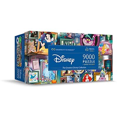 Trefl Prime Puzzle UFT: Disney, The Greatest Disney Collection 9000 Teile, Großes Puzzle, Dickste Pappe, Bio, EKO, Collage mit Märchenfiguren, Unterhaltung für Erwachsene und Kinder ab 12 Jahren Trefl Prime Puzzle UFT: Disney, The Greatest Disney Collection 9000 Teile, Großes Puzzle, Dickste Pappe, Bio, EKO, Collage mit Märchenfiguren, Unterhaltung für Erwachsene und Kinder ab 12 Jahren