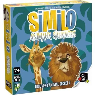 Gigamic Similo Wilde Tiere – kooperatives Abzugsspiel für die ganze Familie – ab 7 Jahren. Gigamic Similo Wilde Tiere – kooperatives Abzugsspiel für die ganze Familie – ab 7 Jahren.