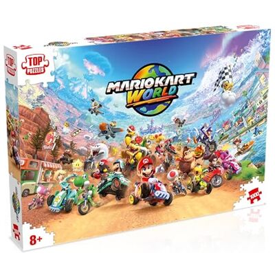 Winning Moves Mario Kart Puzzle 1000 Teile (+ Poster), Spielzeug für Kinder ab 10 Jahren und alle Fans des Spiels, zum Spielen alleine oder in Gesellschaft Winning Moves Mario Kart Puzzle 1000 Teile (+ Poster), Spielzeug für Kinder ab 10 Jahren und alle Fans des Spiels, zum Spielen alleine oder in Gesellschaft