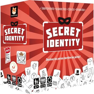 Gigamic Funny Fox – Secret Identity – Neues Format: Kleiner und leicht zu transportieren Gigamic Funny Fox – Secret Identity – Neues Format: Kleiner und leicht zu transportieren