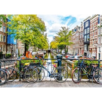 Rio Puzzle 11011042 Schönes Amsterdam Puzzle 1000 Teile Geschenke für Erwachsene und Kinder ab 14 Jahren Rio Puzzle 11011042 Schönes Amsterdam Puzzle 1000 Teile Geschenke für Erwachsene und Kinder ab 14 Jahren