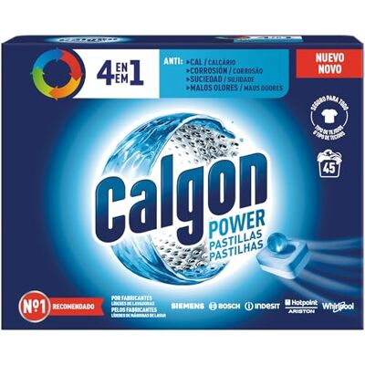 Calgon Antikalk Tabletten 45 pastillas Calgon Antikalk Tabletten 45 pastillas