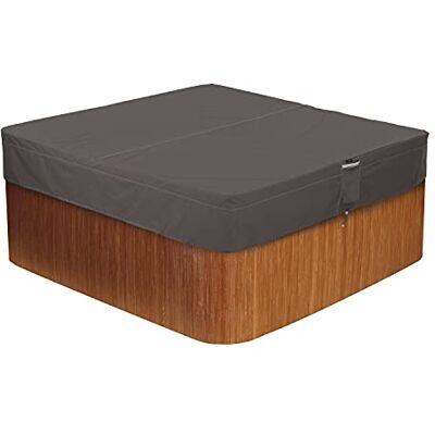Classic Accessories Ravenna Wasserabweisende Abdeckung für Whirlpool, quadratisch, 238,8 cm, groß, Terrassenmöbelabdeckungen Classic Accessories Ravenna Wasserabweisende Abdeckung für Whirlpool, quadratisch, 238,8 cm, groß, Terrassenmöbelabdeckungen