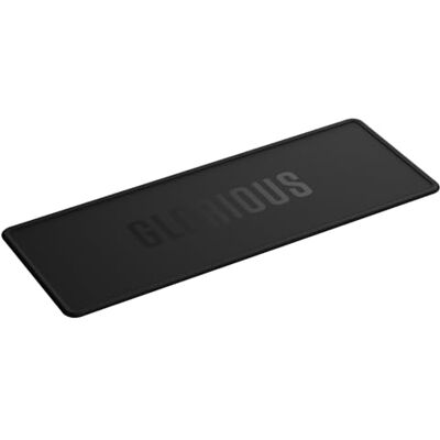 GLORIOUS Gaming Sound Dampening Keyboard Mat – Sydda Kanter, absorberar ljud Och vibrationer, tvättbar, halkfri bas, – Svart GLORIOUS Gaming Sound Dampening Keyboard Mat – Sydda Kanter, absorberar ljud Och vibrationer, tvättbar, halkfri bas, – Svart