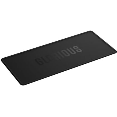 GLORIOUS Gaming Sound Dampening Keyboard Mat – Sydda Kanter, absorberar ljud Och vibrationer, tvättbar, halkfri bas, – Svart GLORIOUS Gaming Sound Dampening Keyboard Mat – Sydda Kanter, absorberar ljud Och vibrationer, tvättbar, halkfri bas, – Svart
