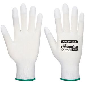 Portwest PU ujjvégmártott kesztyű fehér XL Portwest PU ujjvégmártott kesztyű fehér XL